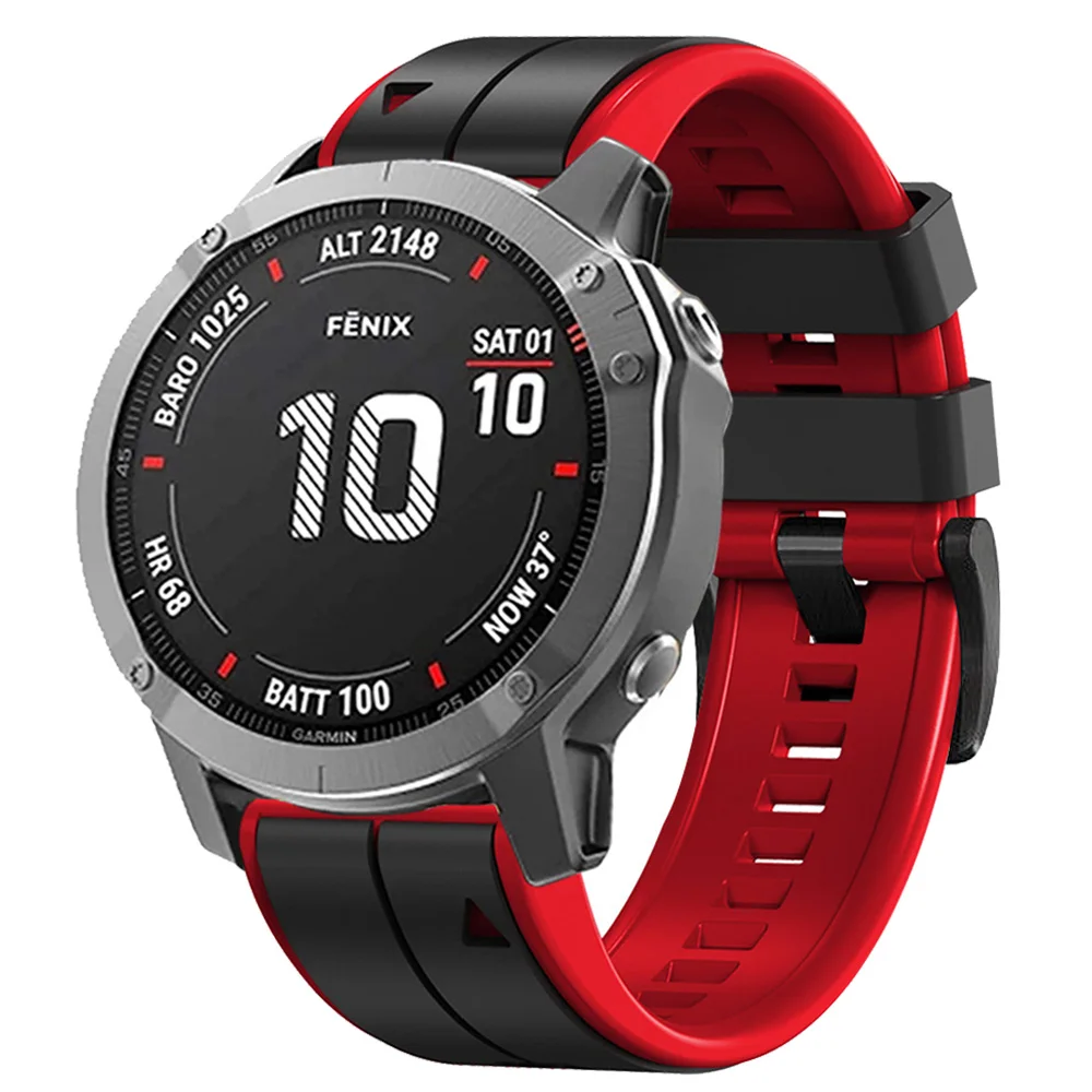 Strap Bracelet For Garmin Fenix 7X 5X 5 Plus 7 6 6X Smart 3 3HR 935 Watchbands Band Quick Release Silicone Easyfit WristBand New