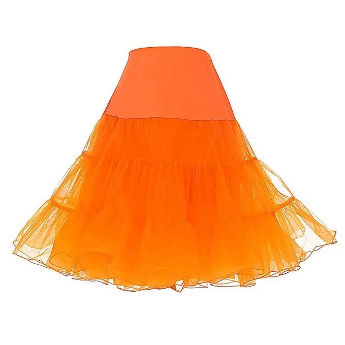 Puffy Short Organza Halloween Women Crinoline Vintage Bridal Petticoat for Wedding Evening Cosplay Underskirt Rockabilly Tutu