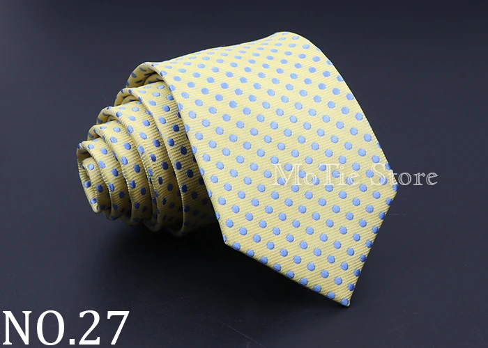 Fashion Men's Classic Stripe Ties Wedding Business Neckties Jacquard Narrow Tie Party Formal Suit Shirt Gravatas Accessory Gift