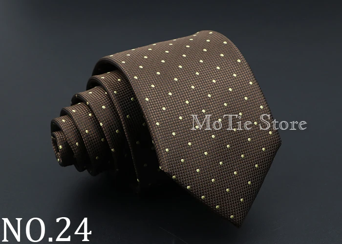 Fashion Men's Classic Stripe Ties Wedding Business Neckties Jacquard Narrow Tie Party Formal Suit Shirt Gravatas Accessory Gift