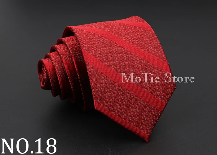 Fashion Men's Classic Stripe Ties Wedding Business Neckties Jacquard Narrow Tie Party Formal Suit Shirt Gravatas Accessory Gift