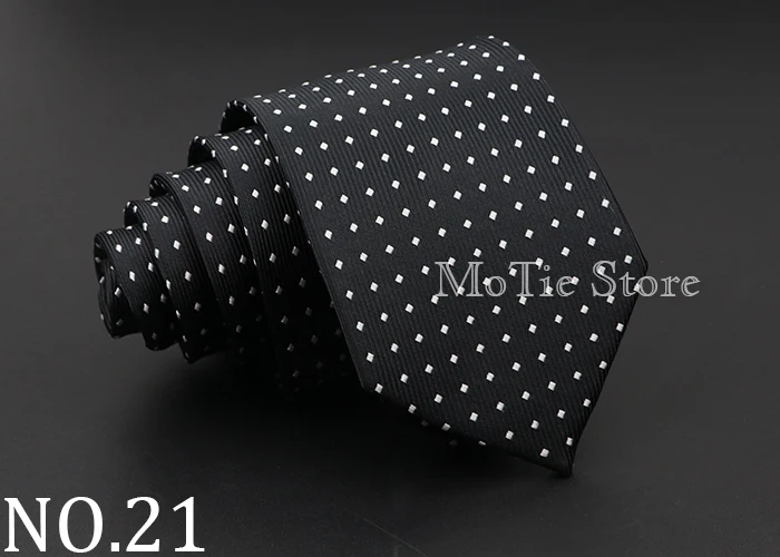 Fashion Men's Classic Stripe Ties Wedding Business Neckties Jacquard Narrow Tie Party Formal Suit Shirt Gravatas Accessory Gift