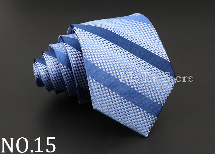 Fashion Men's Classic Stripe Ties Wedding Business Neckties Jacquard Narrow Tie Party Formal Suit Shirt Gravatas Accessory Gift