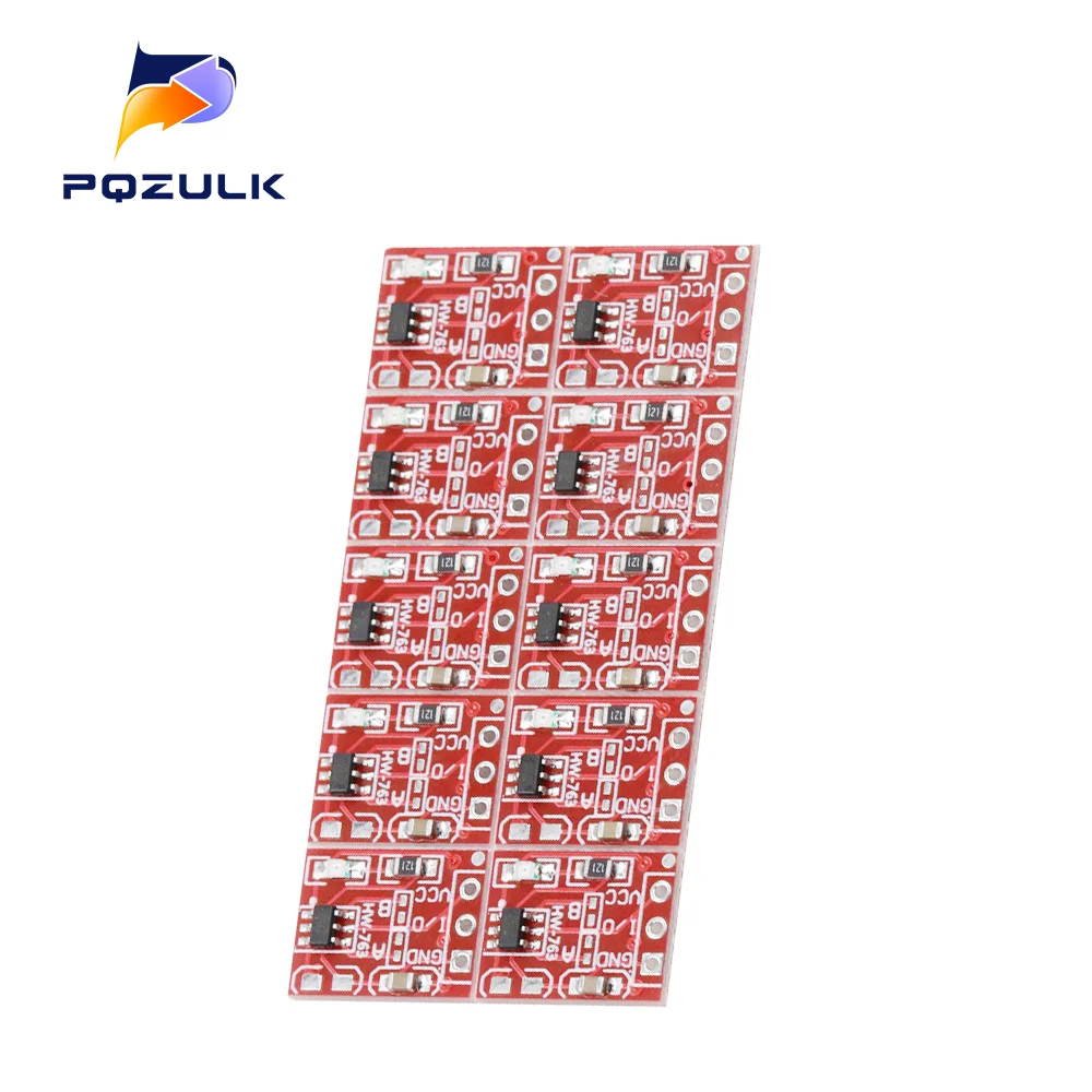 10PCS TTP223 Touch Button Module Self-Locking/No-Locking Capacitive Switch Single Channel Modifies Sensor