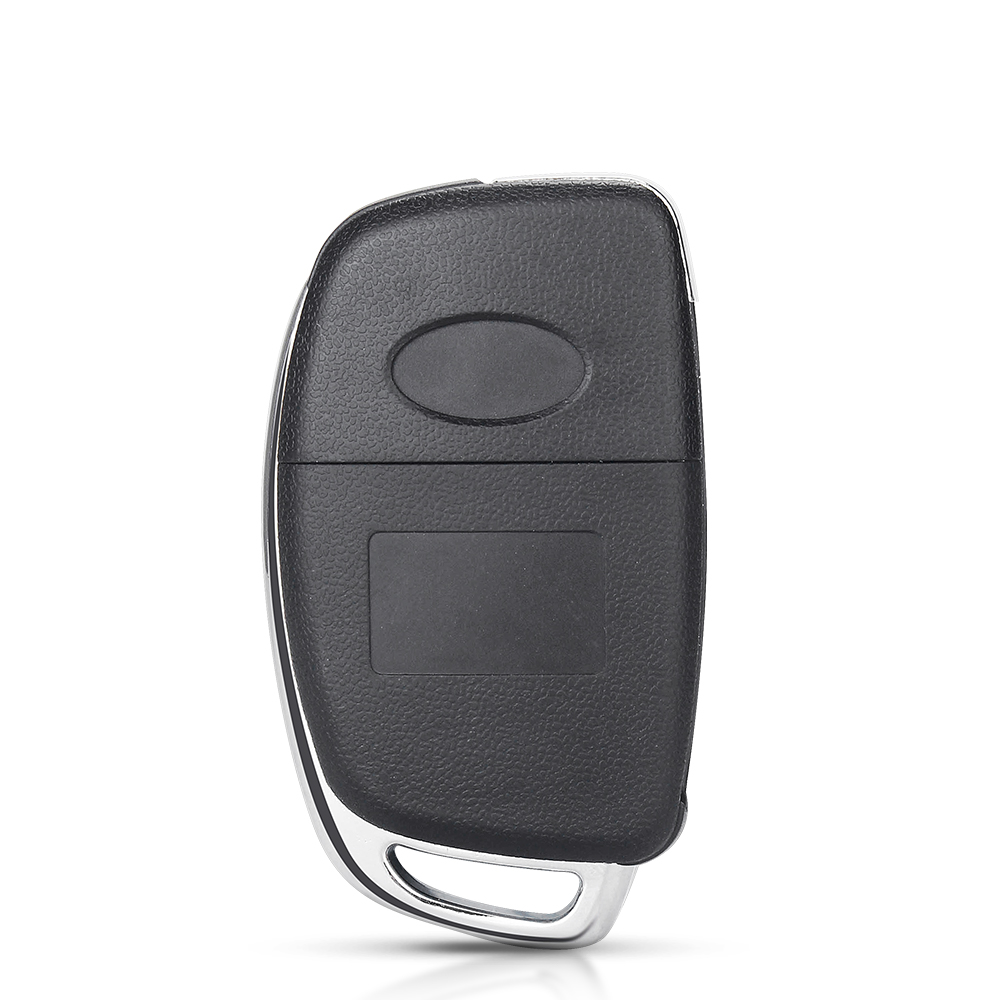 KEYYOU 3/4 Buttons Flip Folding Remote Control Key Fob Shell For Hyundai HB20 SANTA FE IX35 IX45 Accent I40 Car Key Case Cover
