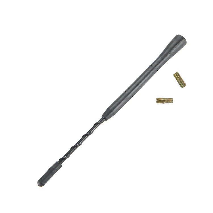 9/11/16 Inch Universal Car Anti-noise Flexible Roof Mast Whip Stereo Radio FM/AM Signal Aerial Amplified Antenna With Two Screws