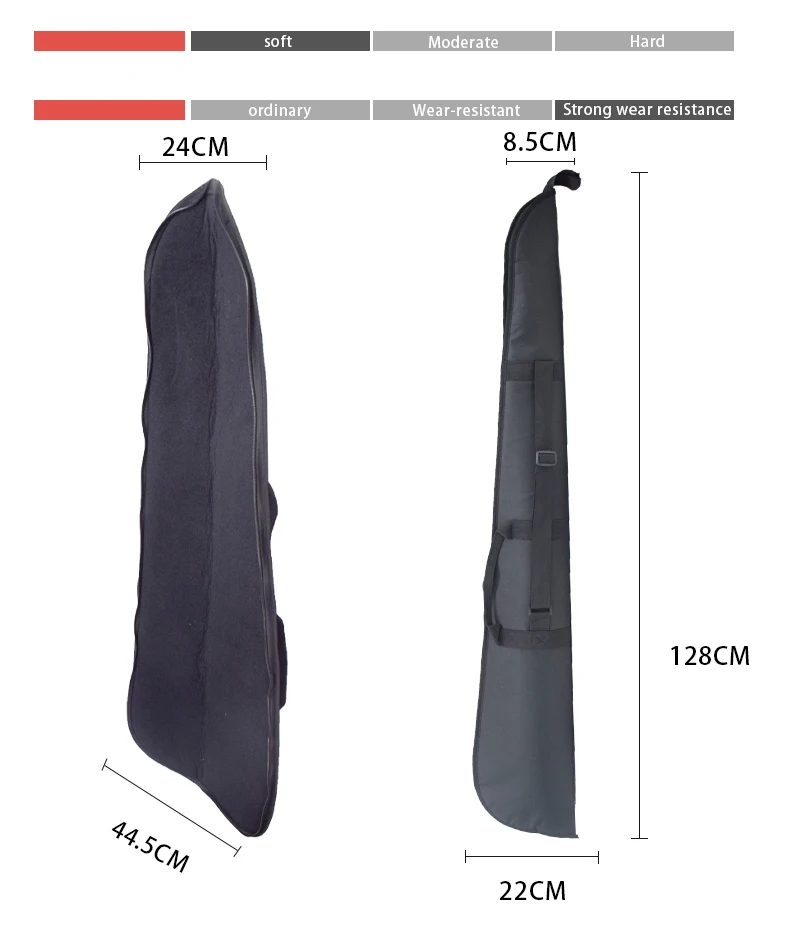 125cm Tactical Gun Bag Outdoor Air Gun Case Airsoft Hunting Bag Shooting Shoulder Strap Backpack