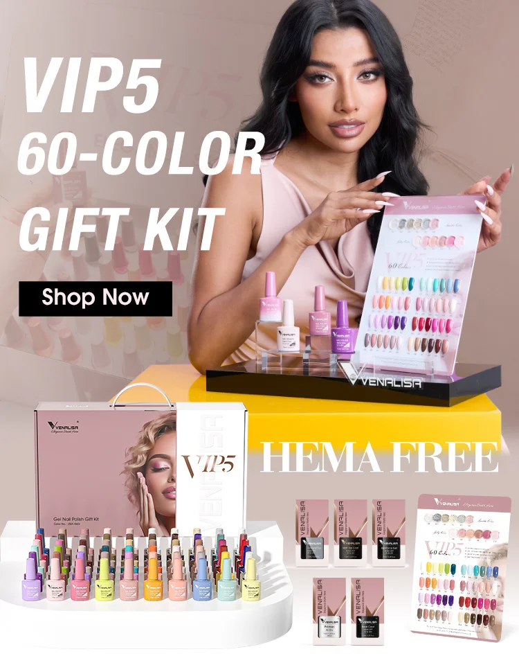 Venalisa New Acrylic Gel Poly Extension Nail Gel Soak Off UV LED Durable Gel Slice Tips Fast Dry Clear Jelly Gel Base Top Coat