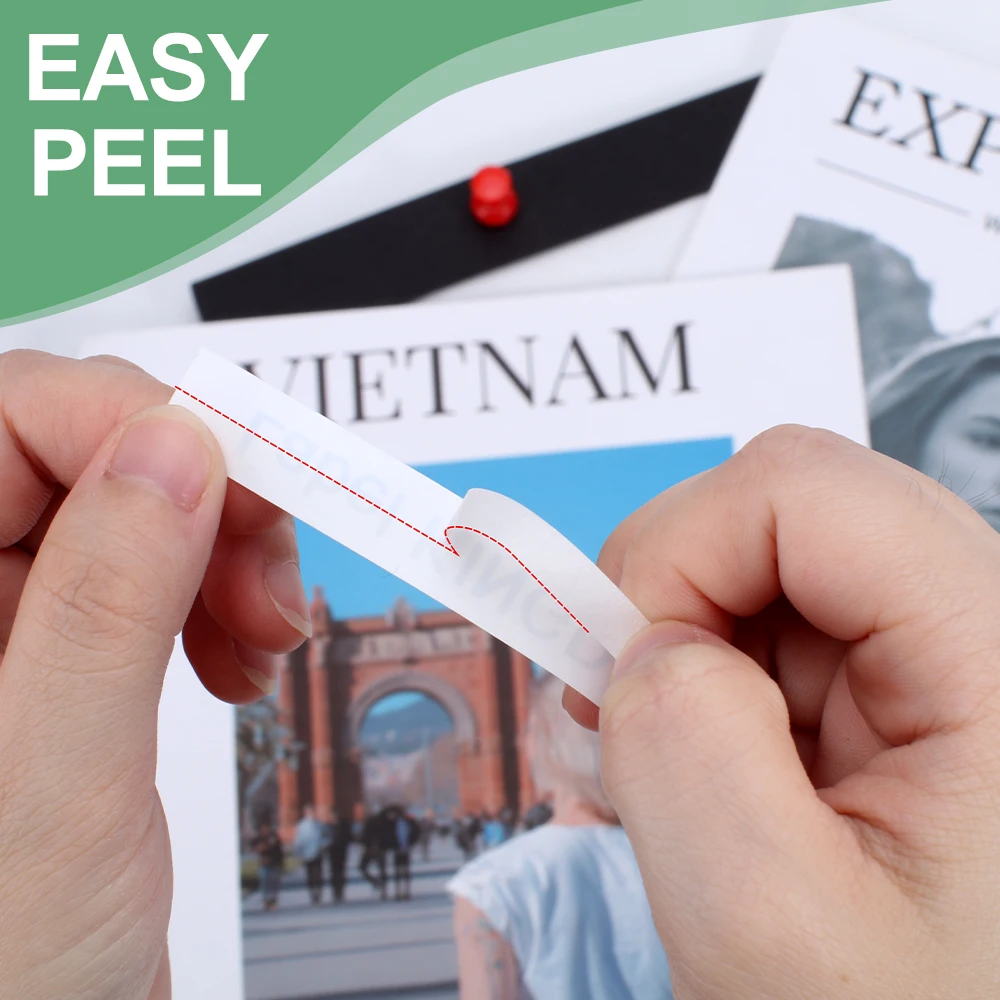 6/9/12/18/24mm TZ-White Label Lamination Ribbon TZE231 TZE241 TZE251 TZE221 Compatible for Brother Label Printer PT-H100 PTD600
