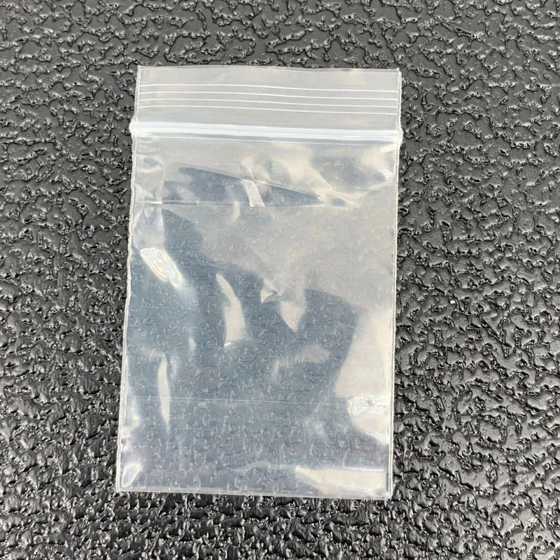 100pcs/pack 4*6cm 5/8mm Smile Pictures OPP Ziplock Bag ZIP Bag Plastic Sealed Bags Waterproof Jewelry Packing Display