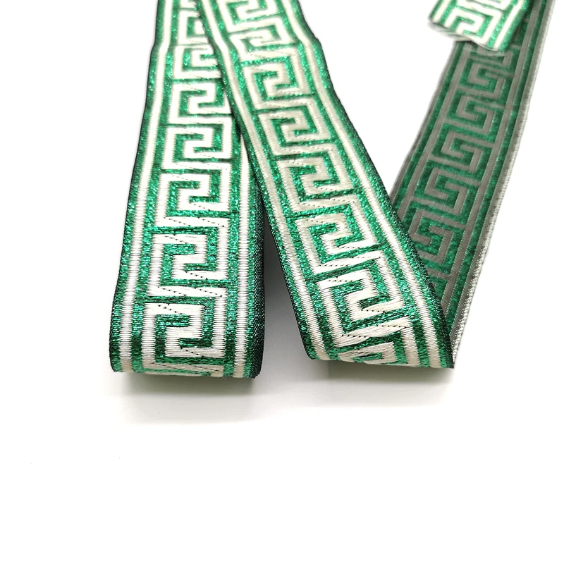 3 yards Ethnic Embroidery Lace Trim Ribbon Vintage Boho Lace Trim Clothes Bag Accessories Embroidered DIY Fabric