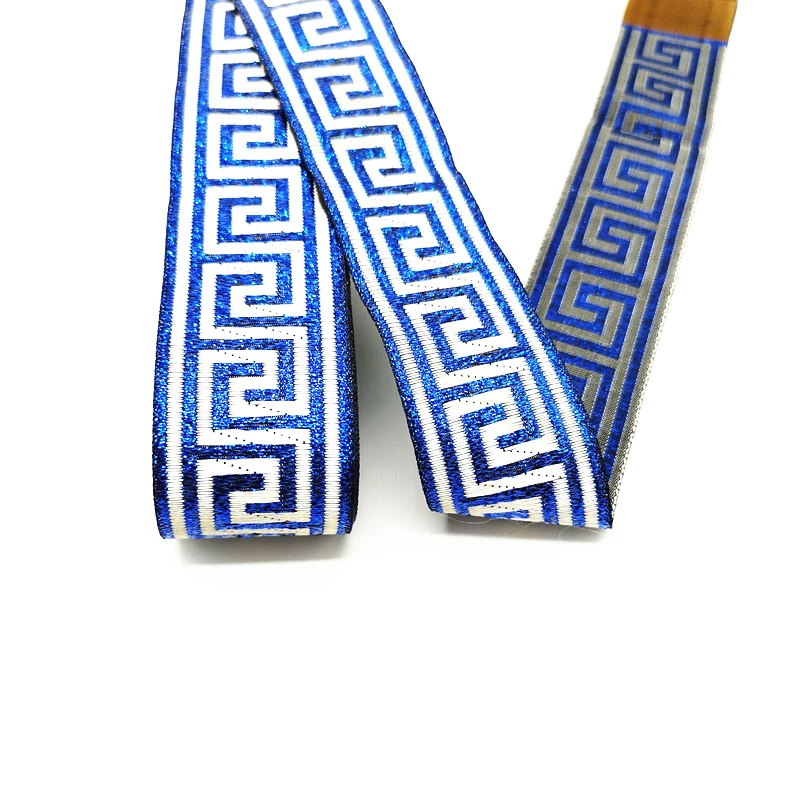 3 yards Ethnic Embroidery Lace Trim Ribbon Vintage Boho Lace Trim Clothes Bag Accessories Embroidered DIY Fabric