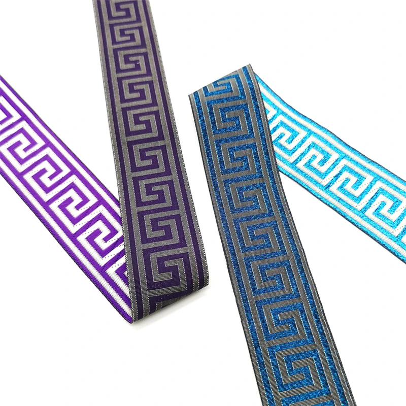 3 yards Ethnic Embroidery Lace Trim Ribbon Vintage Boho Lace Trim Clothes Bag Accessories Embroidered DIY Fabric
