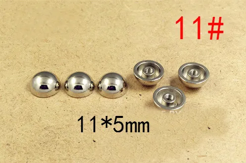 All Kinds of Silver Spikes Rivets For Leather Punk Studs and Spikes For Clothes Thorns Patch Tachas Para Ropa Remaches