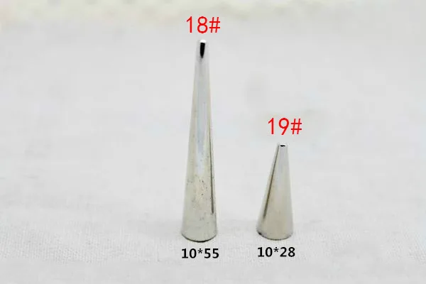 All Kinds of Silver Spikes Rivets For Leather Punk Studs and Spikes For Clothes Thorns Patch Tachas Para Ropa Remaches