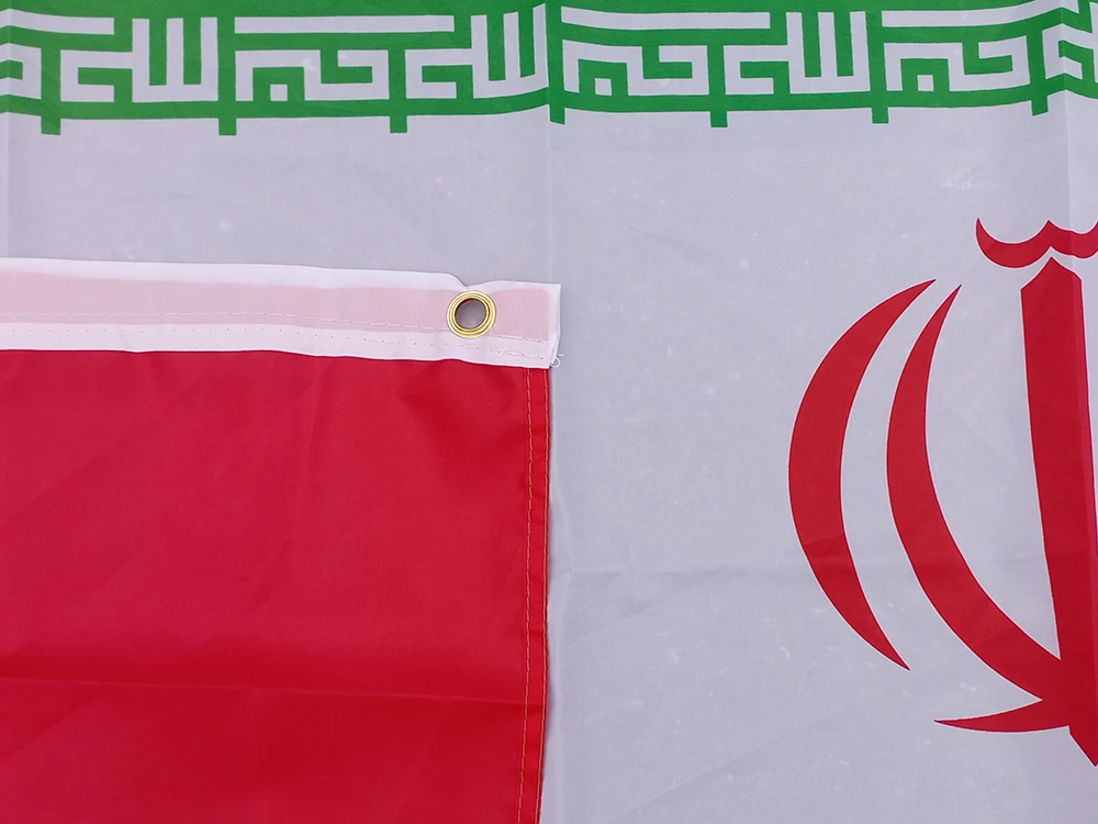 Aerlxemrbrae Iran Flag Nation 3ft X 5ft Polyester Banner Flying 150*90cm Custom Flag