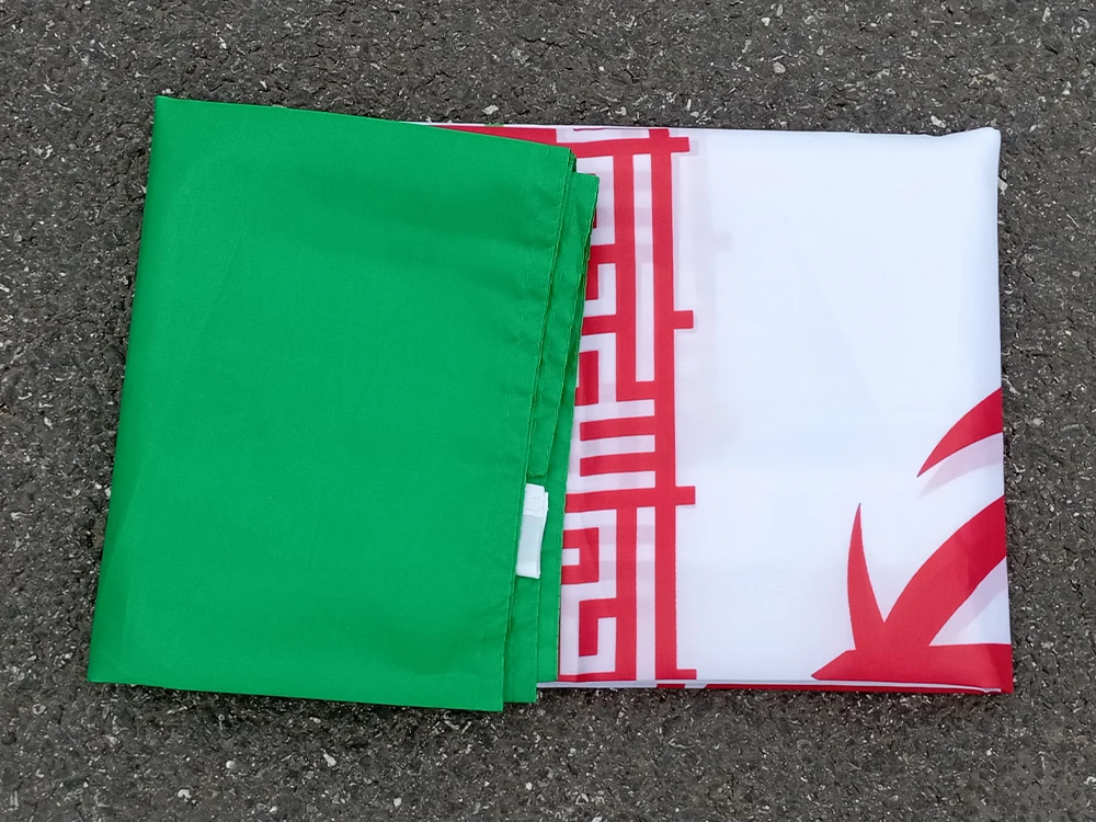 Aerlxemrbrae Iran Flag Nation 3ft X 5ft Polyester Banner Flying 150*90cm Custom Flag