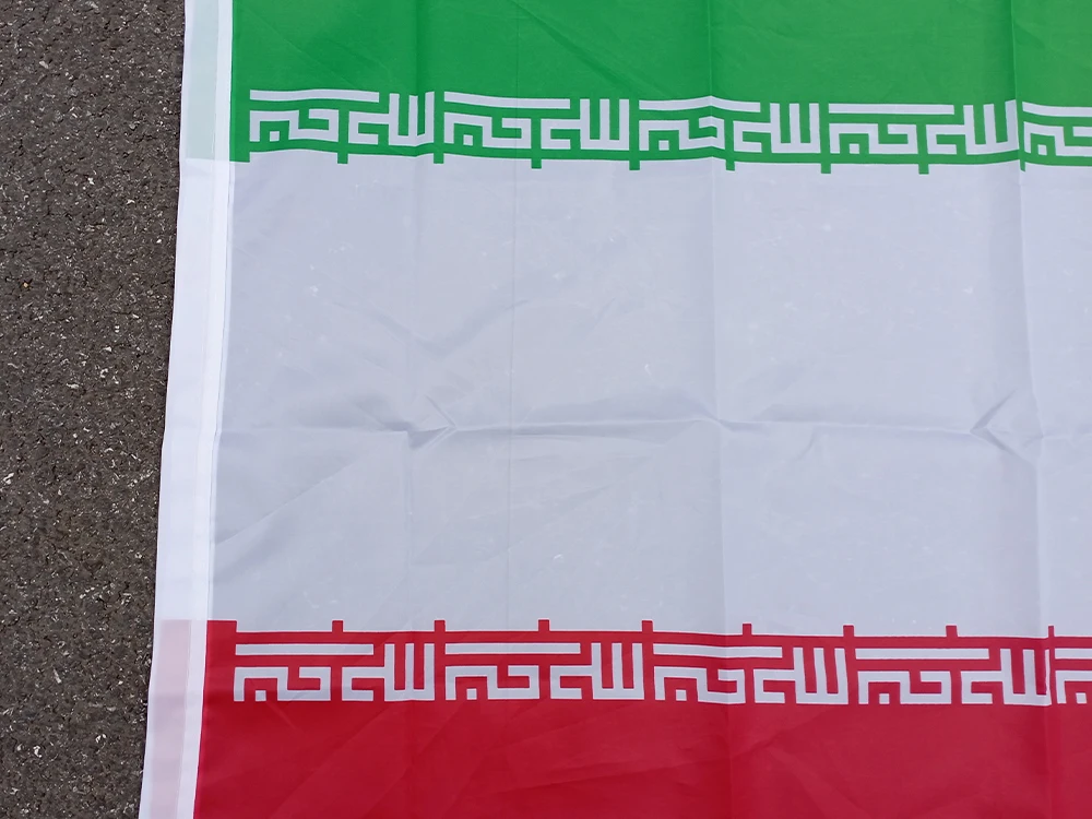 Aerlxemrbrae Iran Flag Nation 3ft X 5ft Polyester Banner Flying 150*90cm Custom Flag