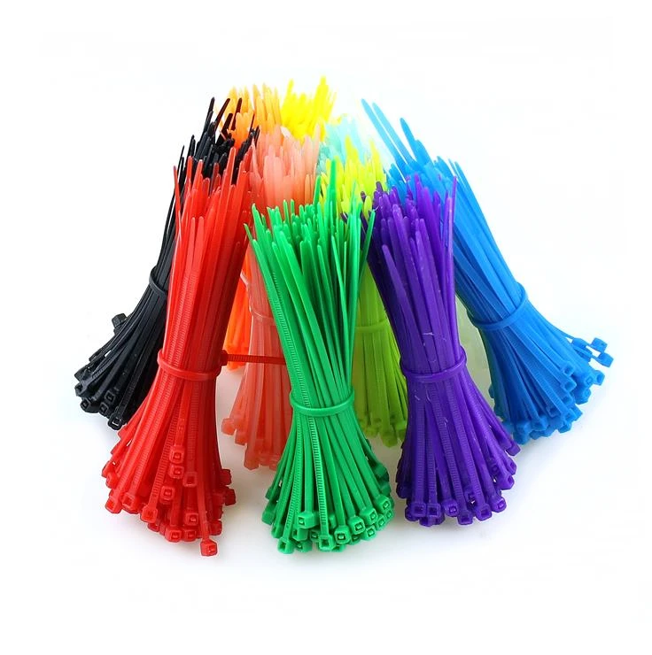 100/Lot 3*150mm Zip Ties Width 2.5mm Colorful Factory Standard Self-locking Plastic Cable Ties 3x150