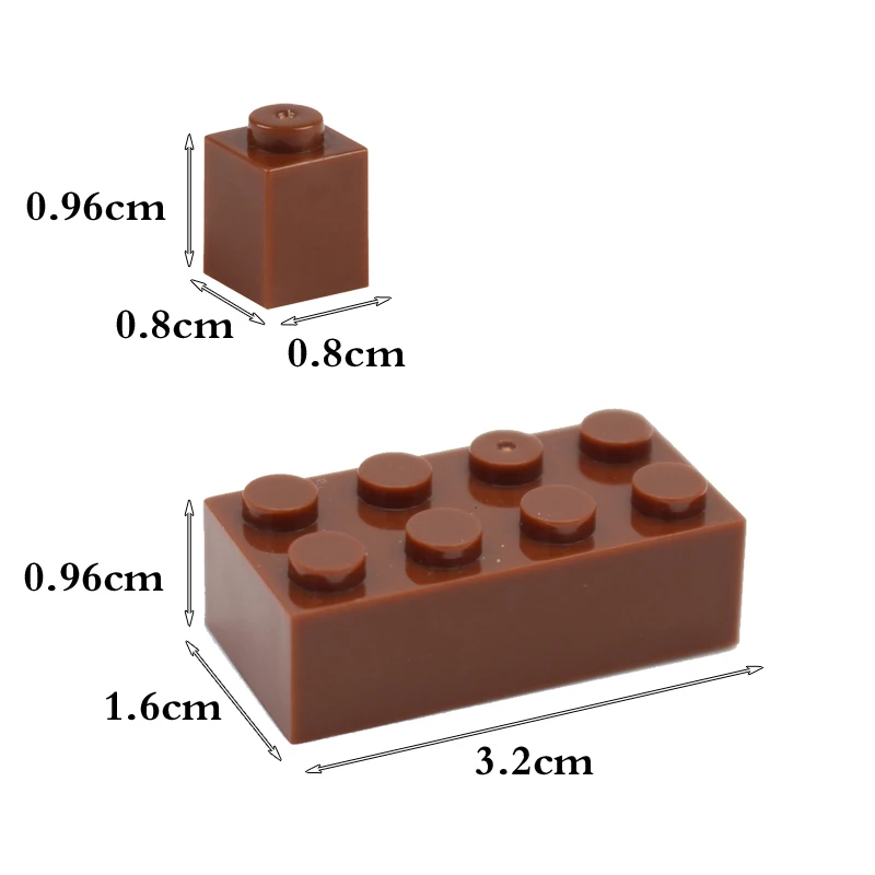 200pcs Moc Tile Round 1x1 Quarter 25269 DIY Creative Enlighten Building Blocks Bricks Sets Compatible with Assembly Particles