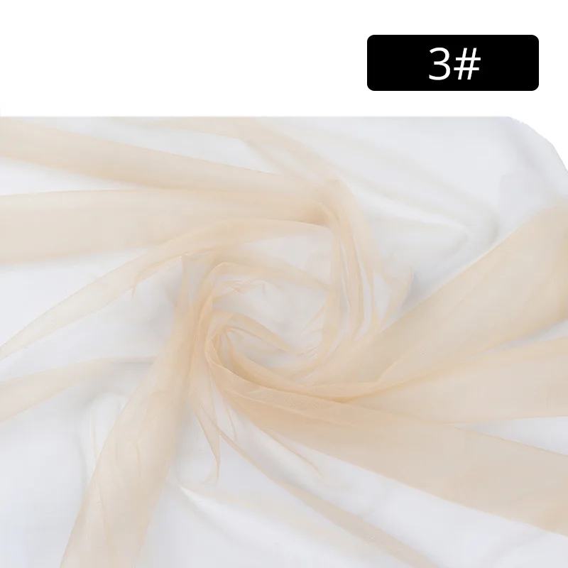 Plussign 1/4 Yard Hair Weaving Netting Top Swiss Lace Material Basement Foundation Toupee Frontal Closure Net For Making Wigs
