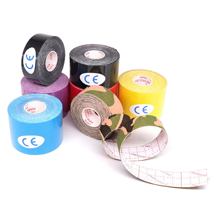 Width 2.5cm-10cm Kinesiology Tape 5m Athletic Tape Sports Recovery Knee Protector Waterproof Tennis Muscle Pain Relief Bandage