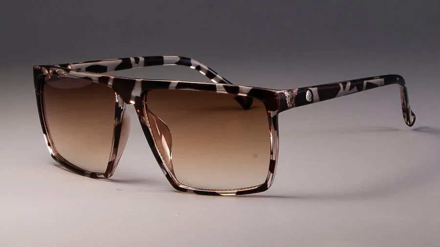 Kulou Retro Square Sunglasses Steampunk Men Women Brand Designer Glasses SKULL Logo Shades UV Protection Gafas