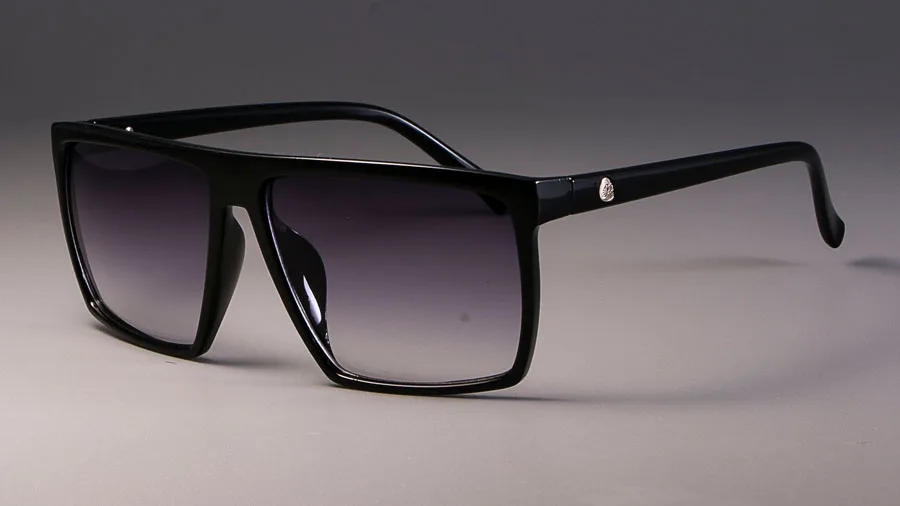 Kulou Retro Square Sunglasses Steampunk Men Women Brand Designer Glasses SKULL Logo Shades UV Protection Gafas
