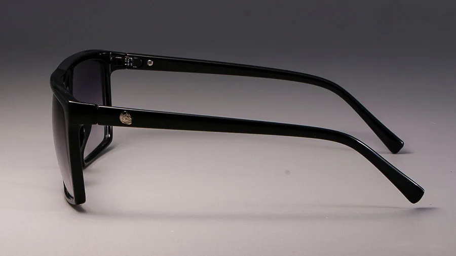 Kulou Retro Square Sunglasses Steampunk Men Women Brand Designer Glasses SKULL Logo Shades UV Protection Gafas