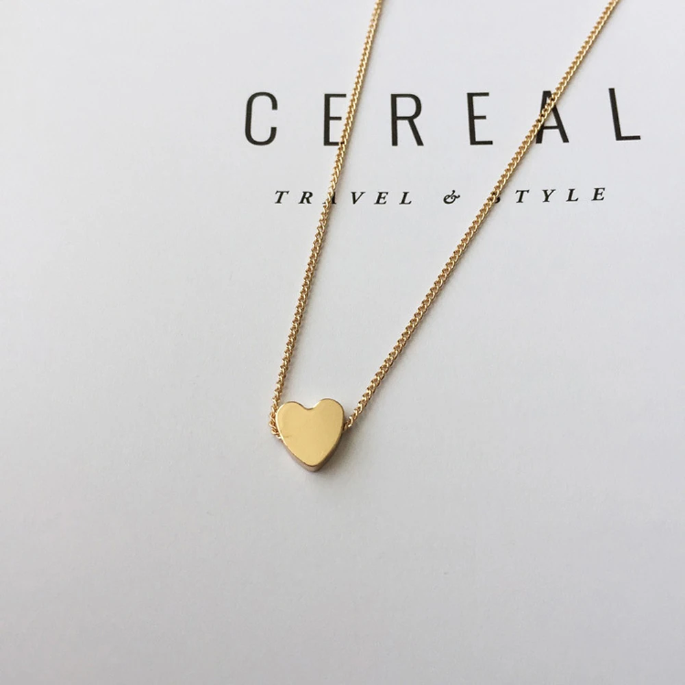 2024 New Women Chocker Gold/Silver Color Chain Star Heart Choker Necklace Jewelry Collana Kolye Bijoux Collares Mujer Collier