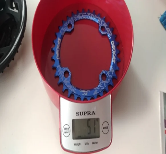 Deckas 104BCD Round Narrow Wide Chainring MTB Mountain Bike Bicycle 104BCD 32T 34T 36T 38T Crankset Tooth Plate Parts 104 BCD