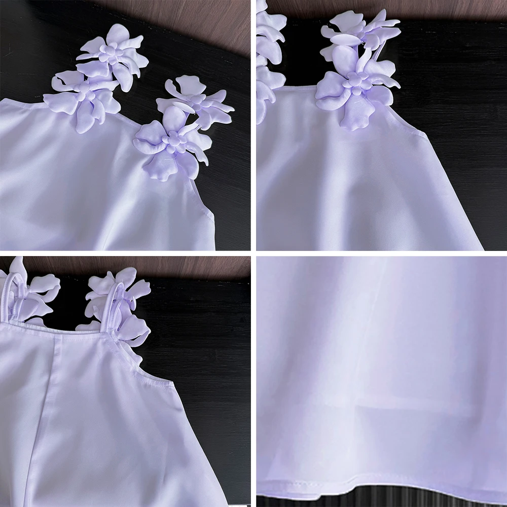 Bear Leader Cut-out Design Girl's Dress 2026 Summer Little Girl Fashion Sling White Holiday Medium Length Vest Dress Girls Dress