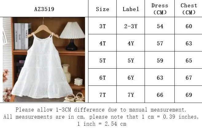 Bear Leader Cut-out Design Girl's Dress 2026 Summer Little Girl Fashion Sling White Holiday Medium Length Vest Dress Girls Dress