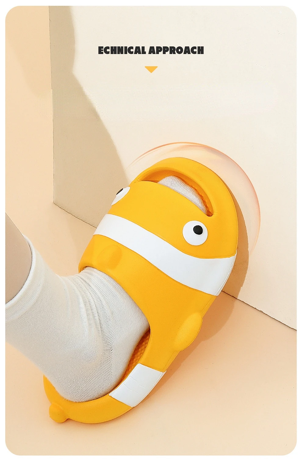 Cute Clownfish Slippers Men Women House fish Shoes Platform Soft EVA Indoor Outdoor Summer Beach Slides Anti Slip Funny Footwear