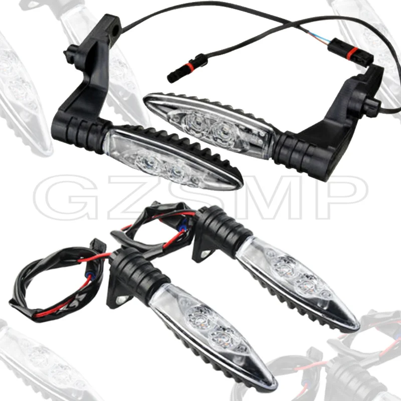 Front / Rear Turn Indicator Signal LED Lights For BMW R1200GS F800GS S1000RR F800R K1300S G450X F800ST R Nine T