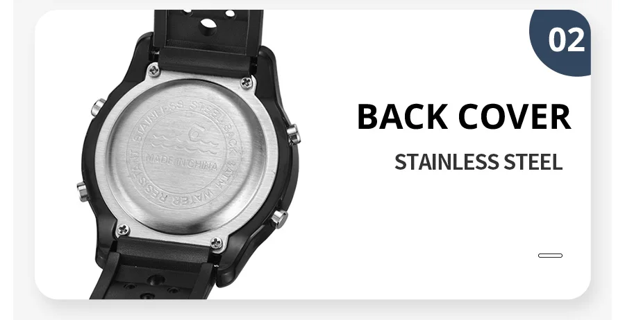 SYNOKE Electronic Watch For Mans Sport Watch Multifunction Sports Waterproof Luminous LED Digital Watch Boy Student Fashion