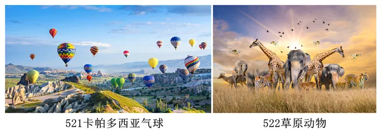 500 Pieces Creative Jigsaw Puzzle Various Landscape Assembling Picture Adults Anti Stress Puzzles Toys For Kids Games Xmas Gift
