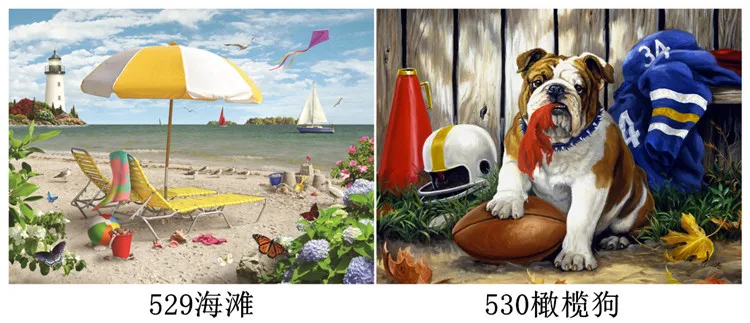 500 Pieces Creative Jigsaw Puzzle Various Landscape Assembling Picture Adults Anti Stress Puzzles Toys For Kids Games Xmas Gift