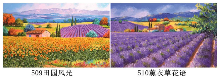 500 Pieces Creative Jigsaw Puzzle Various Landscape Assembling Picture Adults Anti Stress Puzzles Toys For Kids Games Xmas Gift