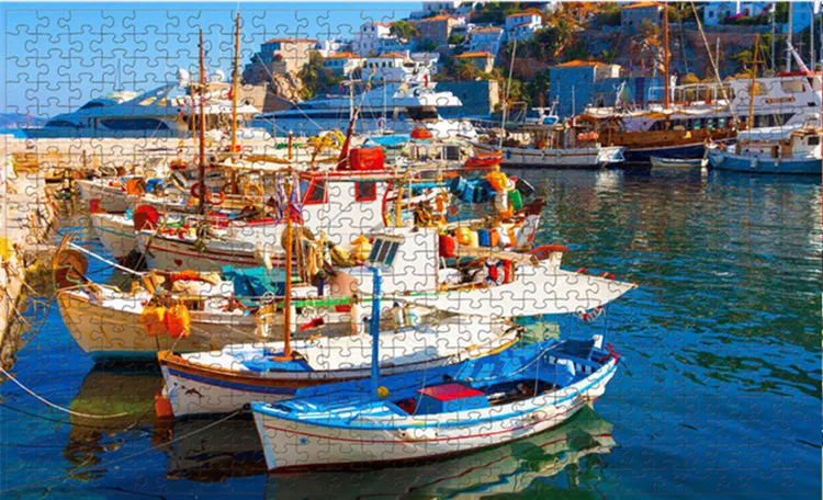 500 Pieces Creative Jigsaw Puzzle Various Landscape Assembling Picture Adults Anti Stress Puzzles Toys For Kids Games Xmas Gift