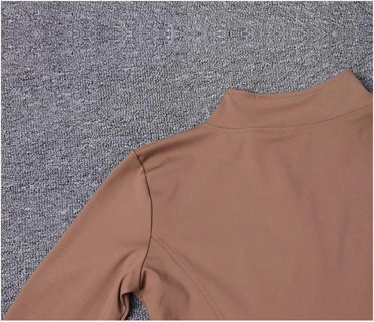 Women Sport Jacket Long Sleeve Shirt Workout Coat Gym Training Clothing Yoga Sportswear