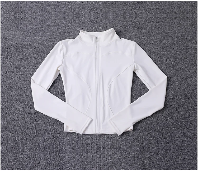 Women Sport Jacket Long Sleeve Shirt Workout Coat Gym Training Clothing Yoga Sportswear
