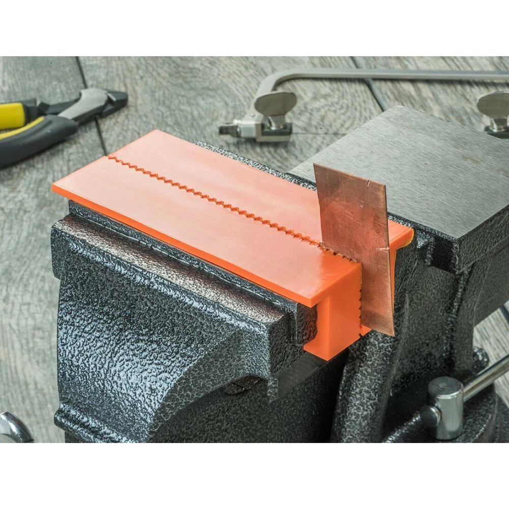 2pcs 4/5/6 Inch Magnetic Soft Pad Jaw Rubber For Metal Vise Bench Machine Tools For Metal Vise Bench Machine Tools