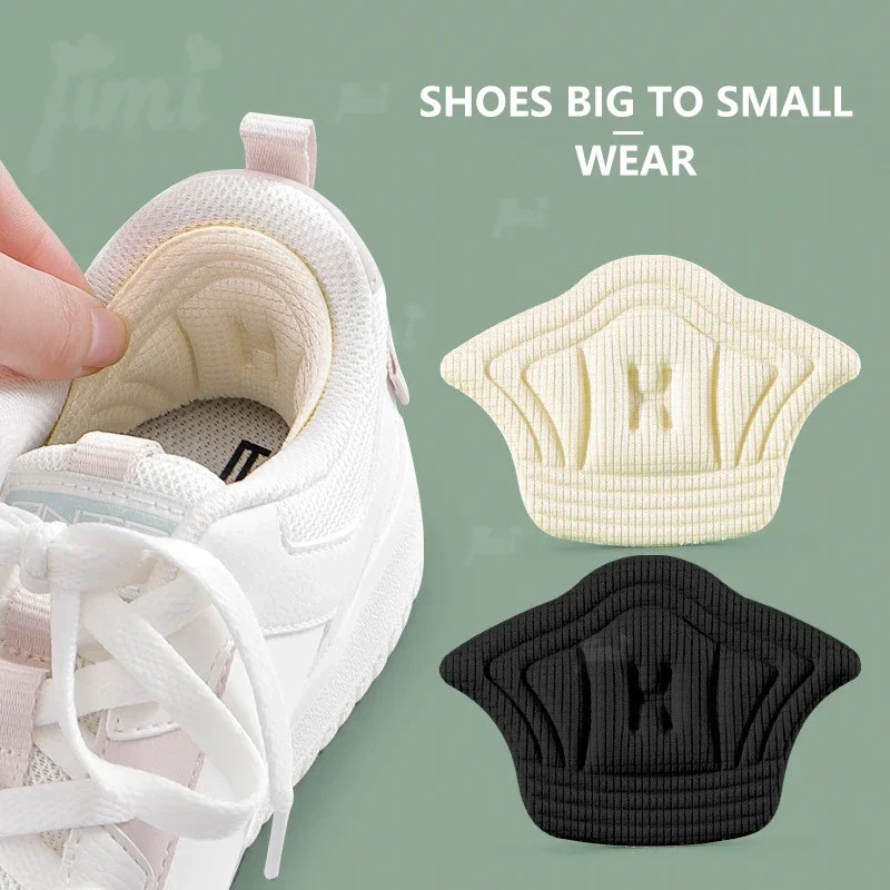 5Pairs Insoles For Shoes Patch Heel Pads For Sport Shoes Adjustable Size Feet Pad Insole Heel Protector Back Sticker Shoe Pad