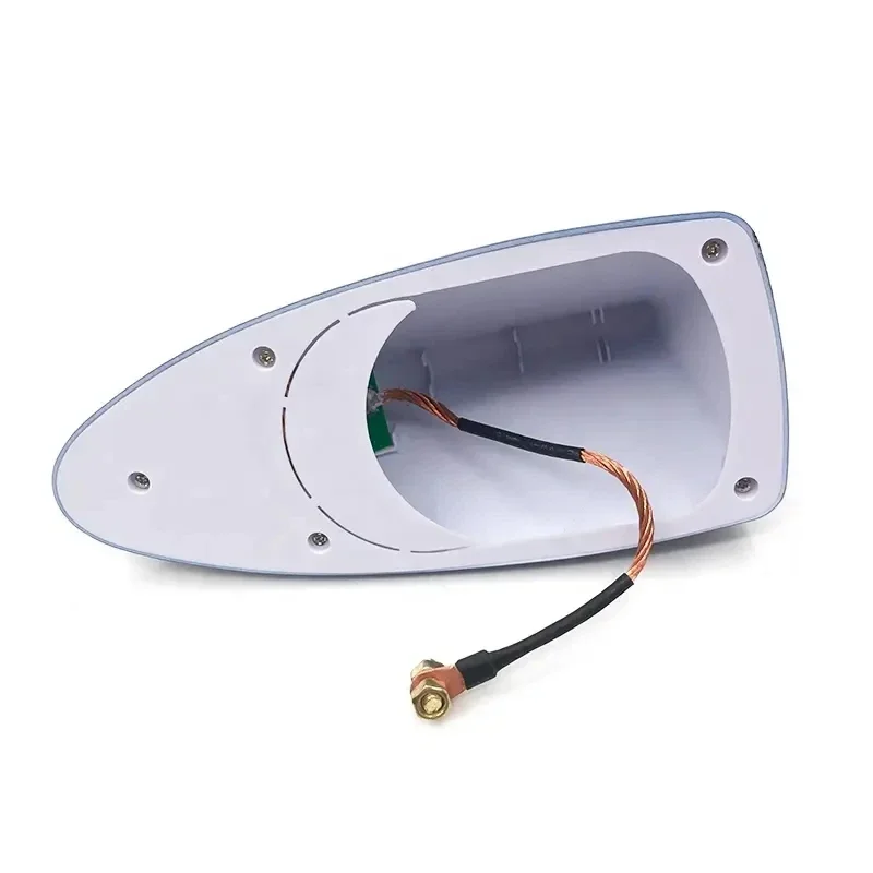 Car Radio Shark Fin Car Shark Antenna Radio FM Signal Design for All Automobiles Aerials Auto Exterior Styling Replacement Parts