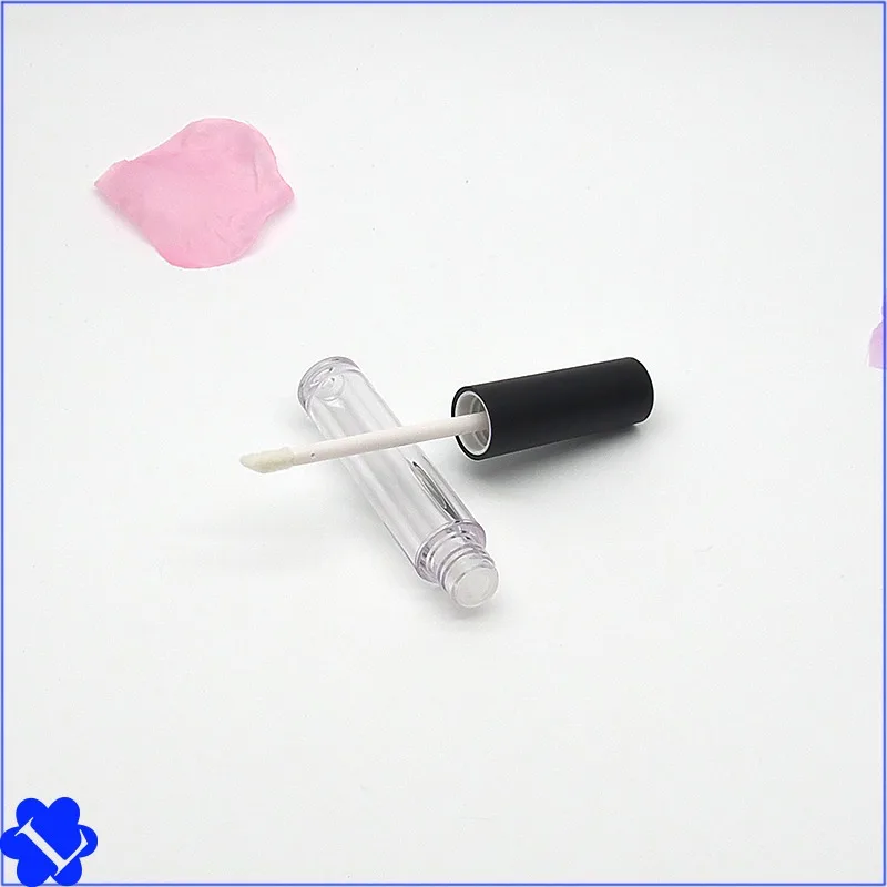 6pcs/lot 3ml/0.8ml Plastic Lip Gloss Tube Small Lipstick Tube/Mascara Eyelawith Leakproof Inner Sample Cosmetic Container