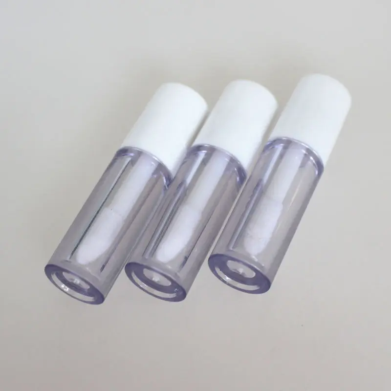6pcs/lot 3ml/0.8ml Plastic Lip Gloss Tube Small Lipstick Tube/Mascara Eyelawith Leakproof Inner Sample Cosmetic Container
