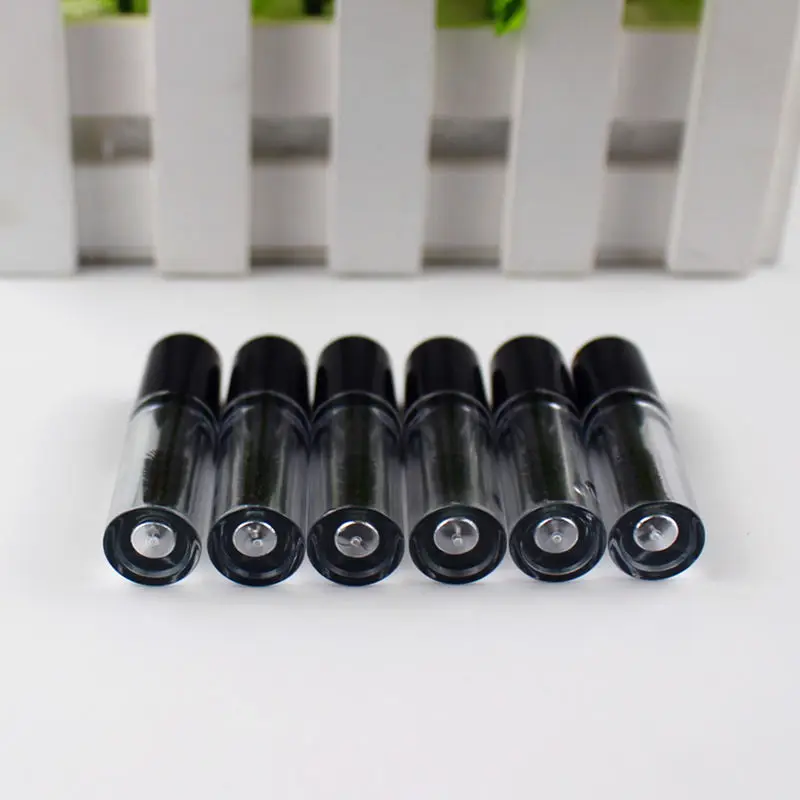 6pcs/lot 3ml/0.8ml Plastic Lip Gloss Tube Small Lipstick Tube/Mascara Eyelawith Leakproof Inner Sample Cosmetic Container