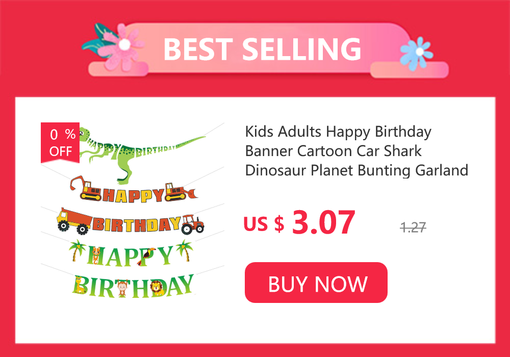 Cute Hands In Hands Boy Girl Cat and Dog Cartoon DIY Bunting Birthday Banner Flag Party Decoration Paper Flags Hanging Ornament