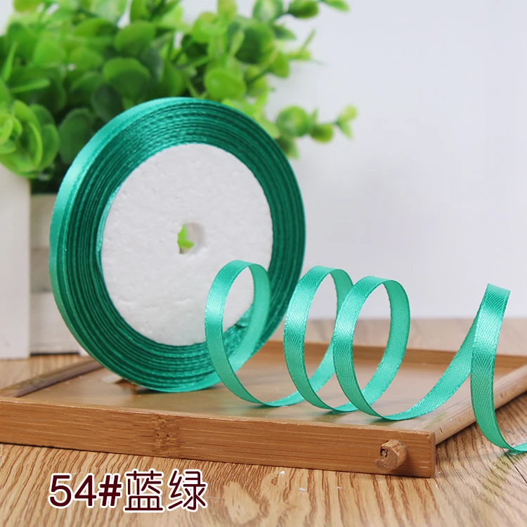 New 1/4"6mm (22 Meters/roll) Red Color Grosgrain Ribbon Wedding Decoration Making Bowknots Gift Packing Belt Sewing Accessories